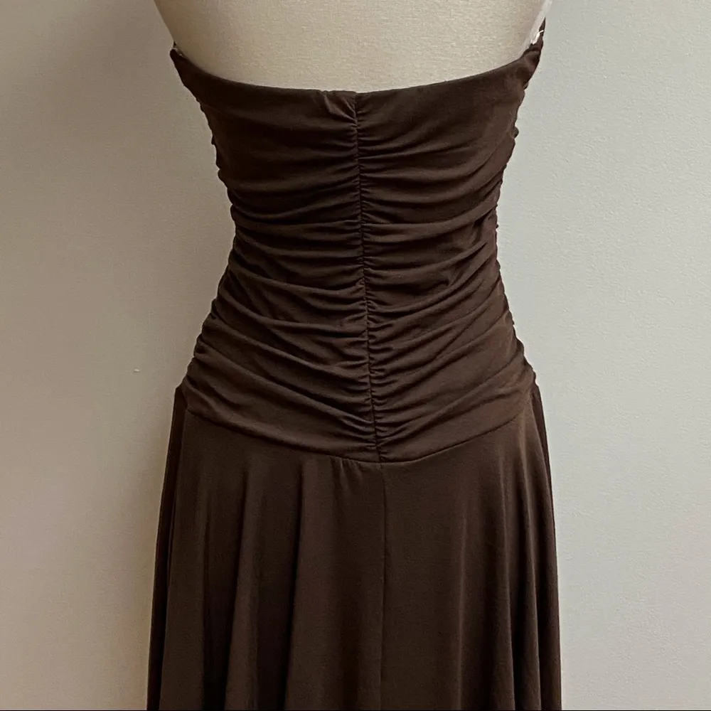 Candie's  Strapless Asymmetrical Dress - Image 6