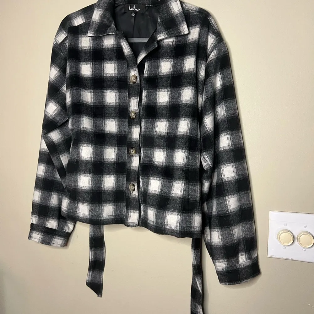 Lulus misty days plaid jacket - Image 5