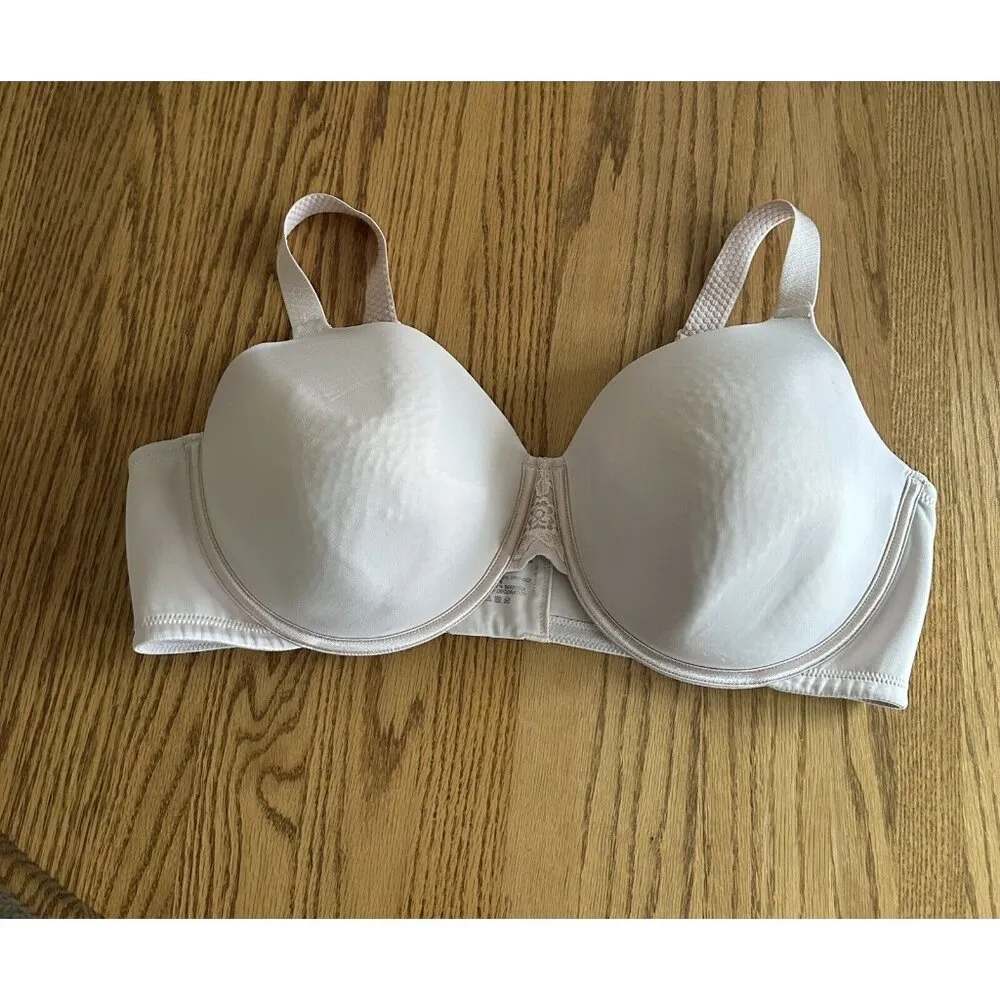 Vanity Fair Beauty Back Smoother Full-Figure Underwire Bra Lightly Padded 42DD - Image 2