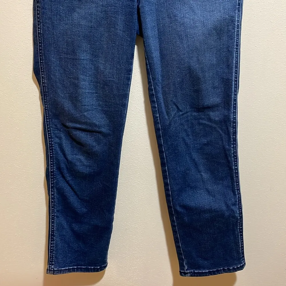 Madewell Curvy Mid-Rise Stovepipe Straight Leg Jeans Dahill Wash Size 26 NG382 - Image 7