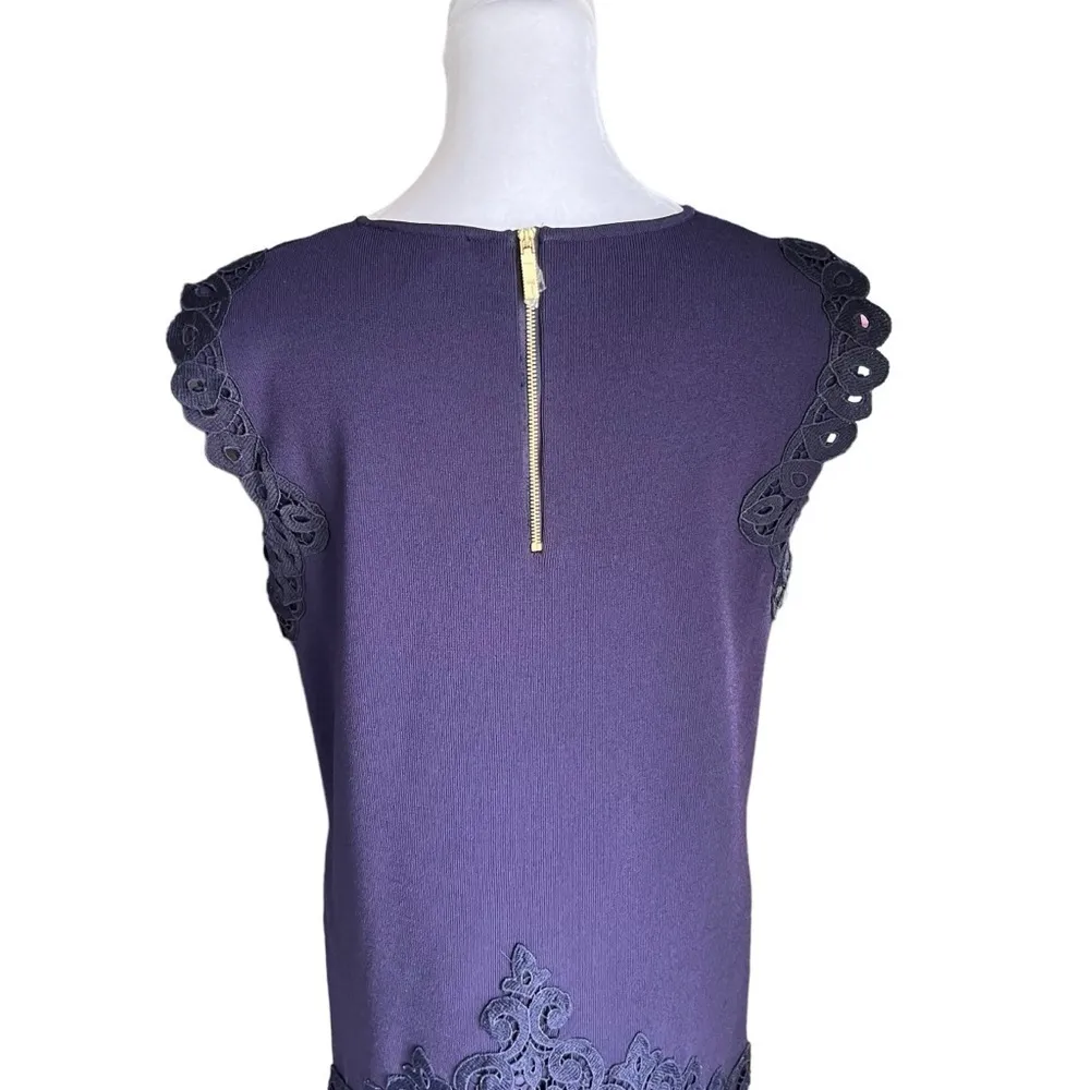 Ted Baker - NWOT Ted Baker London Luccia Lace Trim Dress Sz 8 - Image 10