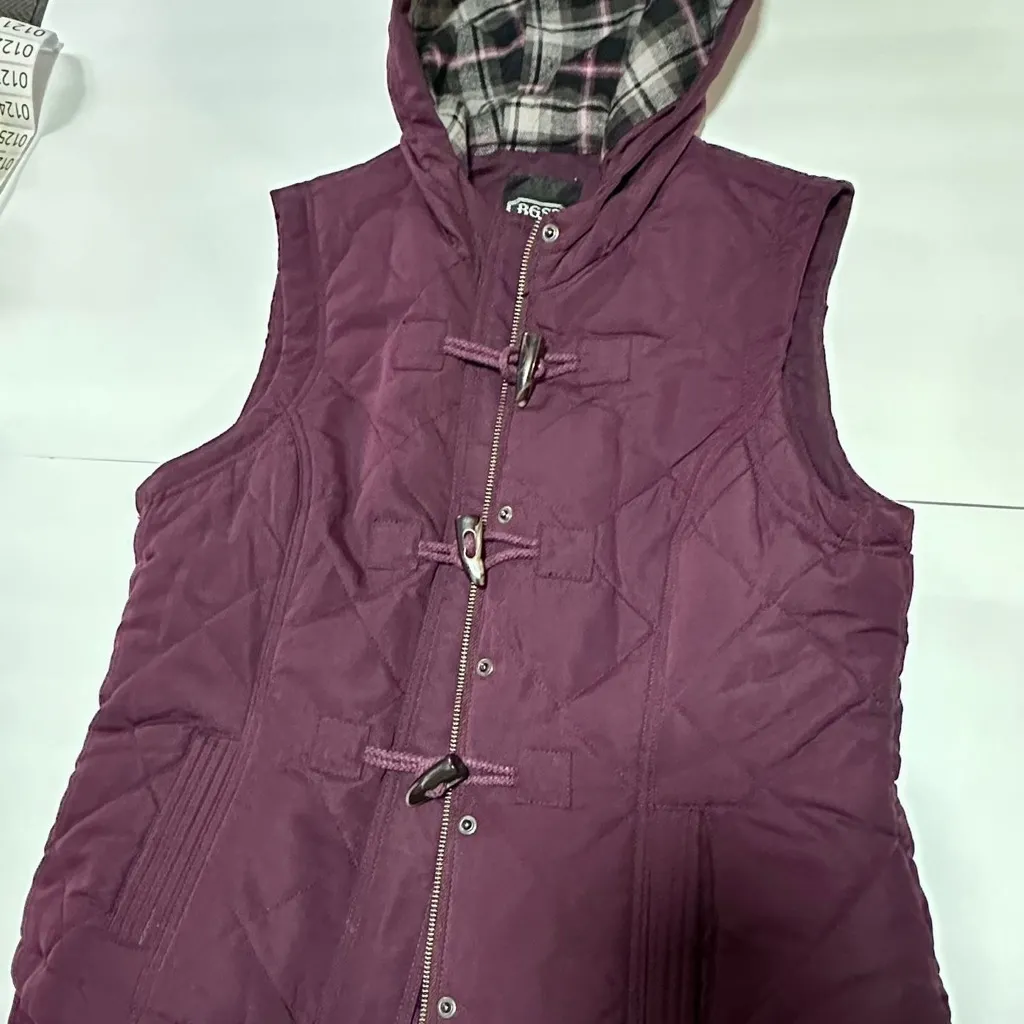 Women's Quilted Vest in Plum by [Brand] Purple - Image 6