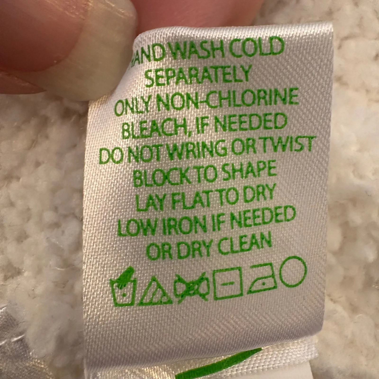 Lilly Pulitzer Bouclé Open Front Cardigan in White Size Large - Image 6