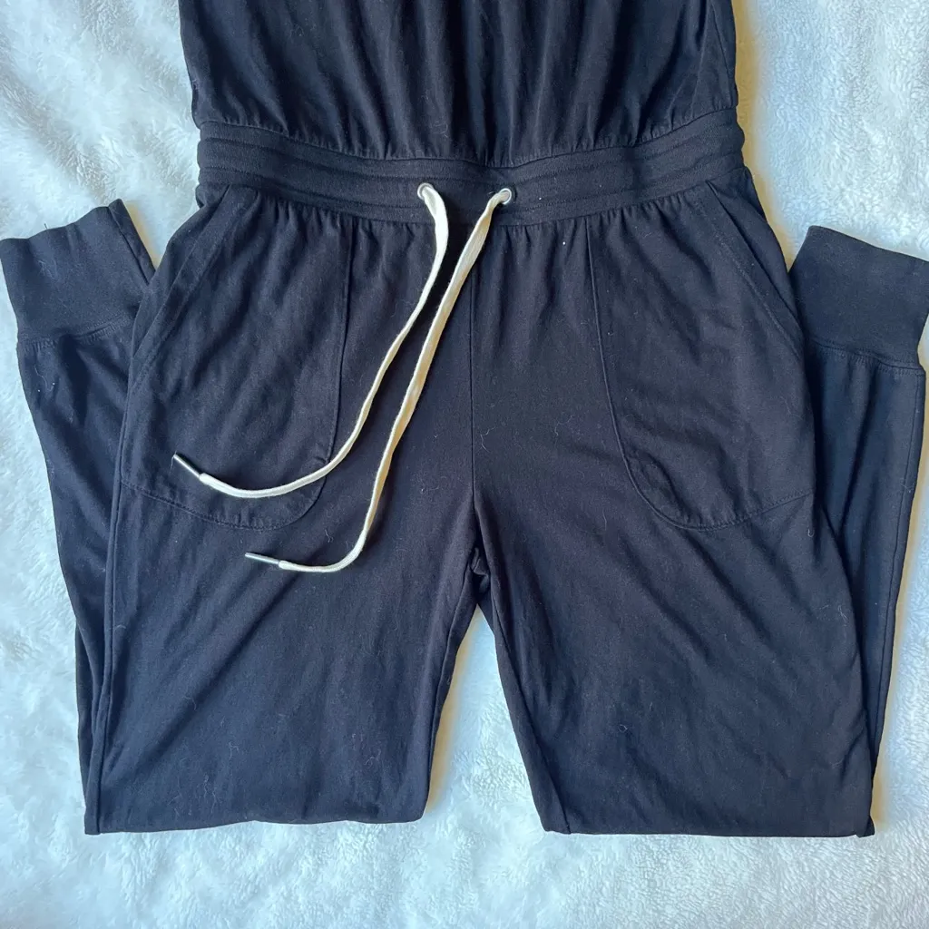 n:PHILANTHROPY Black Off-Shoulder Jumpsuit - Image 6