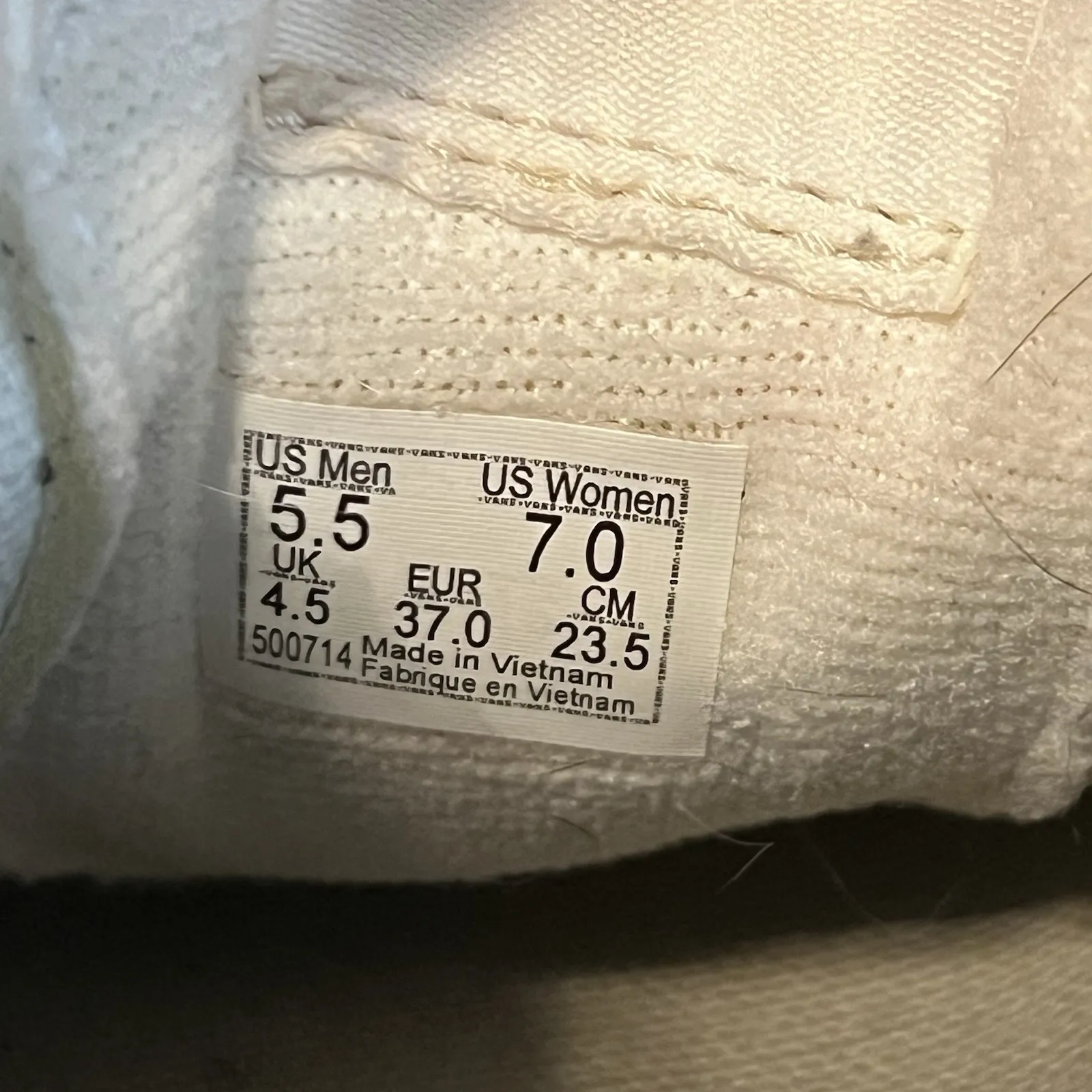 Vans Old Skool UltraCush Retro Stripes Dress Blues Women 7 Men 5.5 Skate‎ Shoes - Image 11