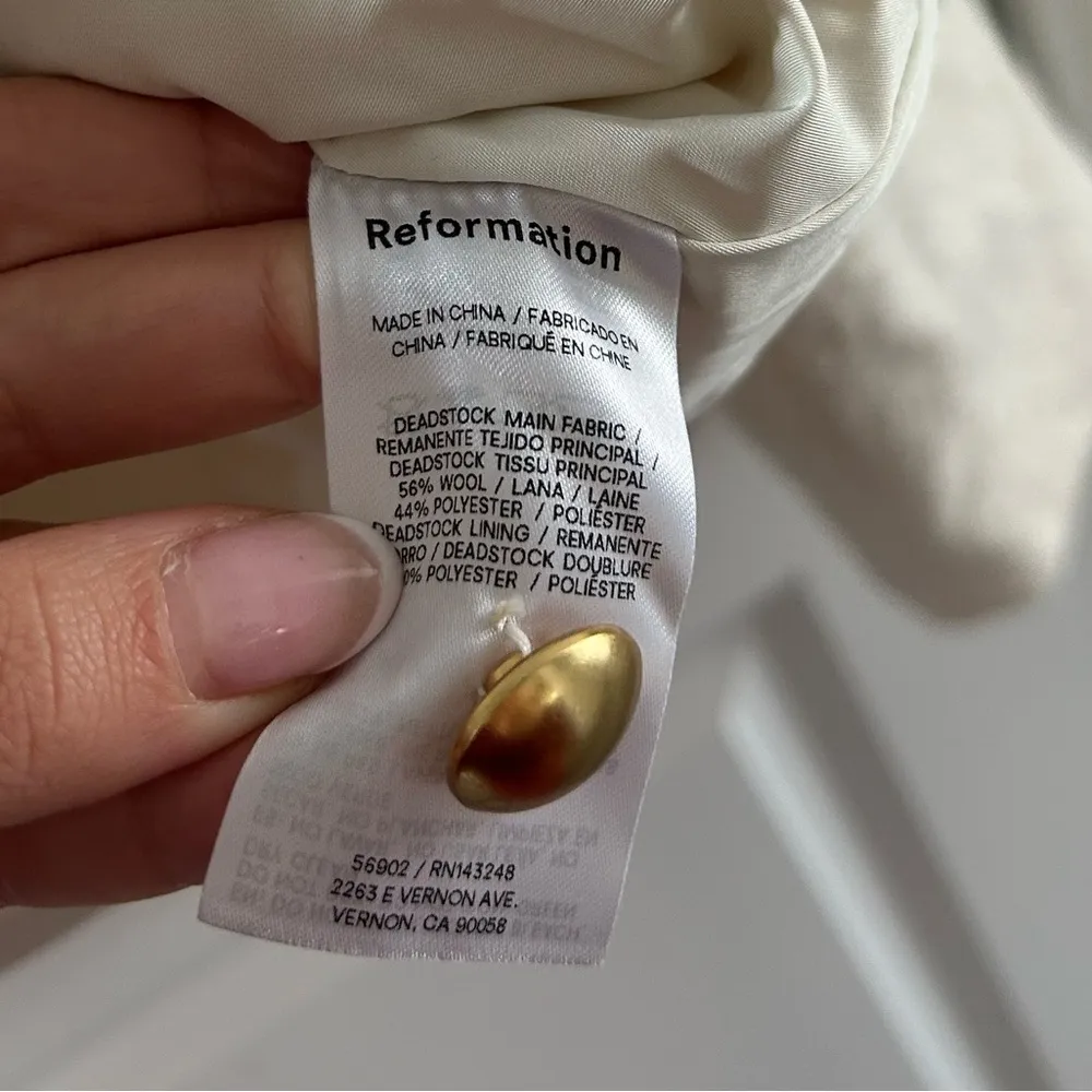 Reformation Dale Cropped Jacket - Image 5