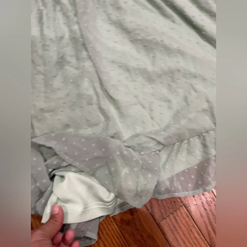 Justify mini Dress in Soft Green - Image 10