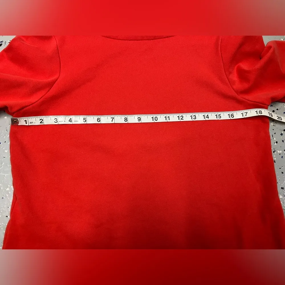 Tommy‎ Bahama Sea Glass Bell Sleeve Crew Neck Sweatshirt Womens size XS - Image 11