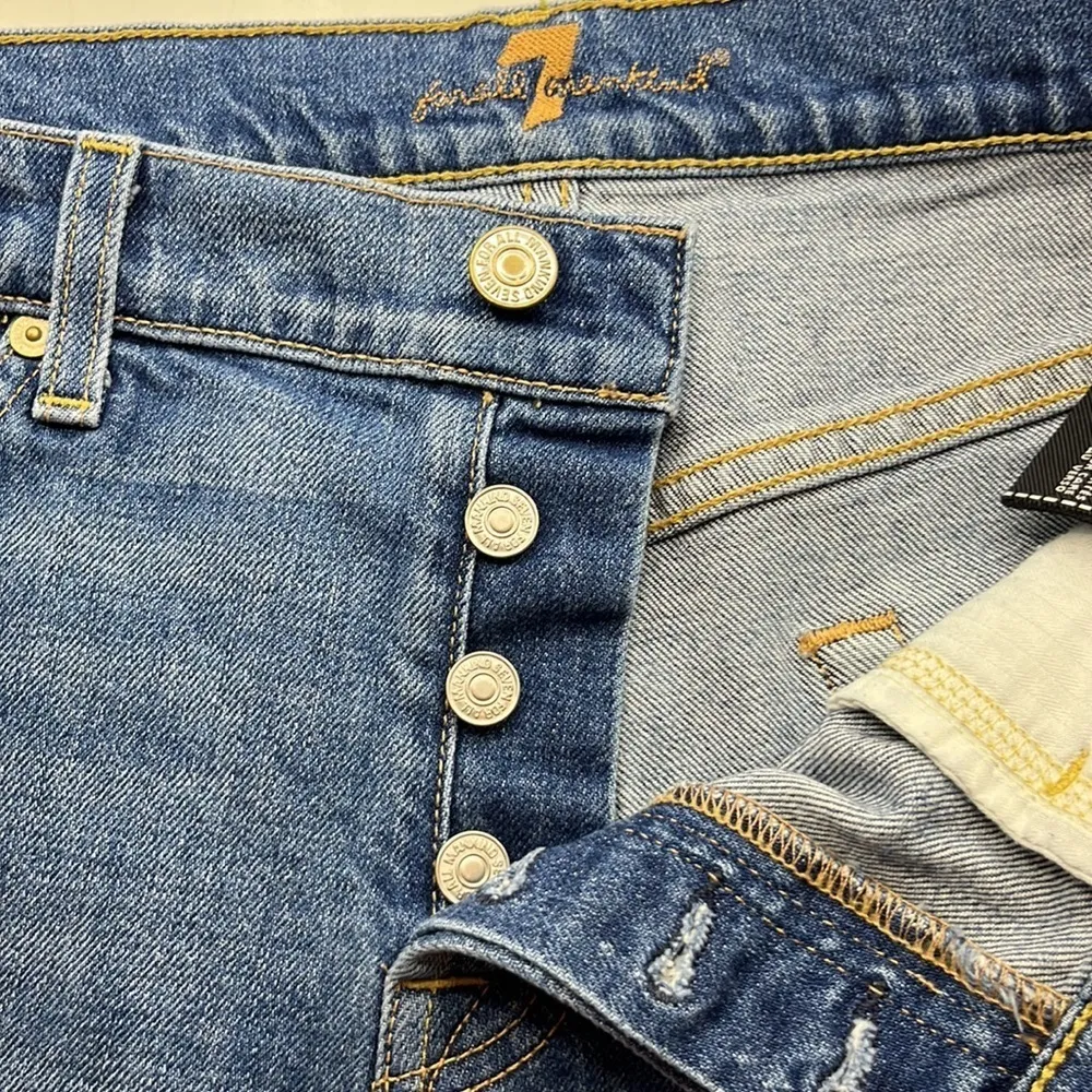 7 For All Mankind Cutoff Shorts Size 28 - Image 16