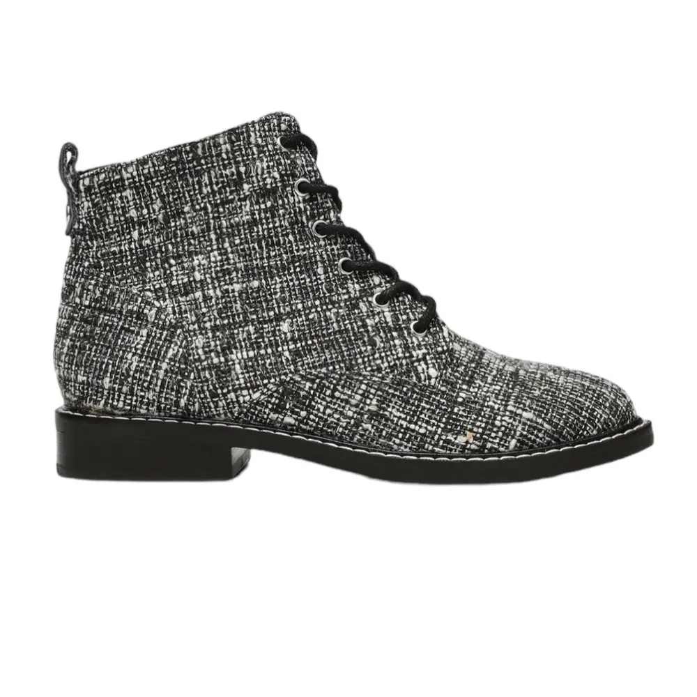 NYDJ  Eileen Tweed Lace-Up Bootie - Image 7