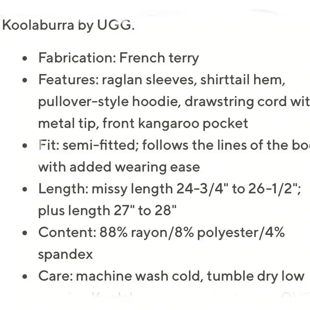 Koolaburra by UGG Light & Airy French Terry Lounge Hoodie - Image 9