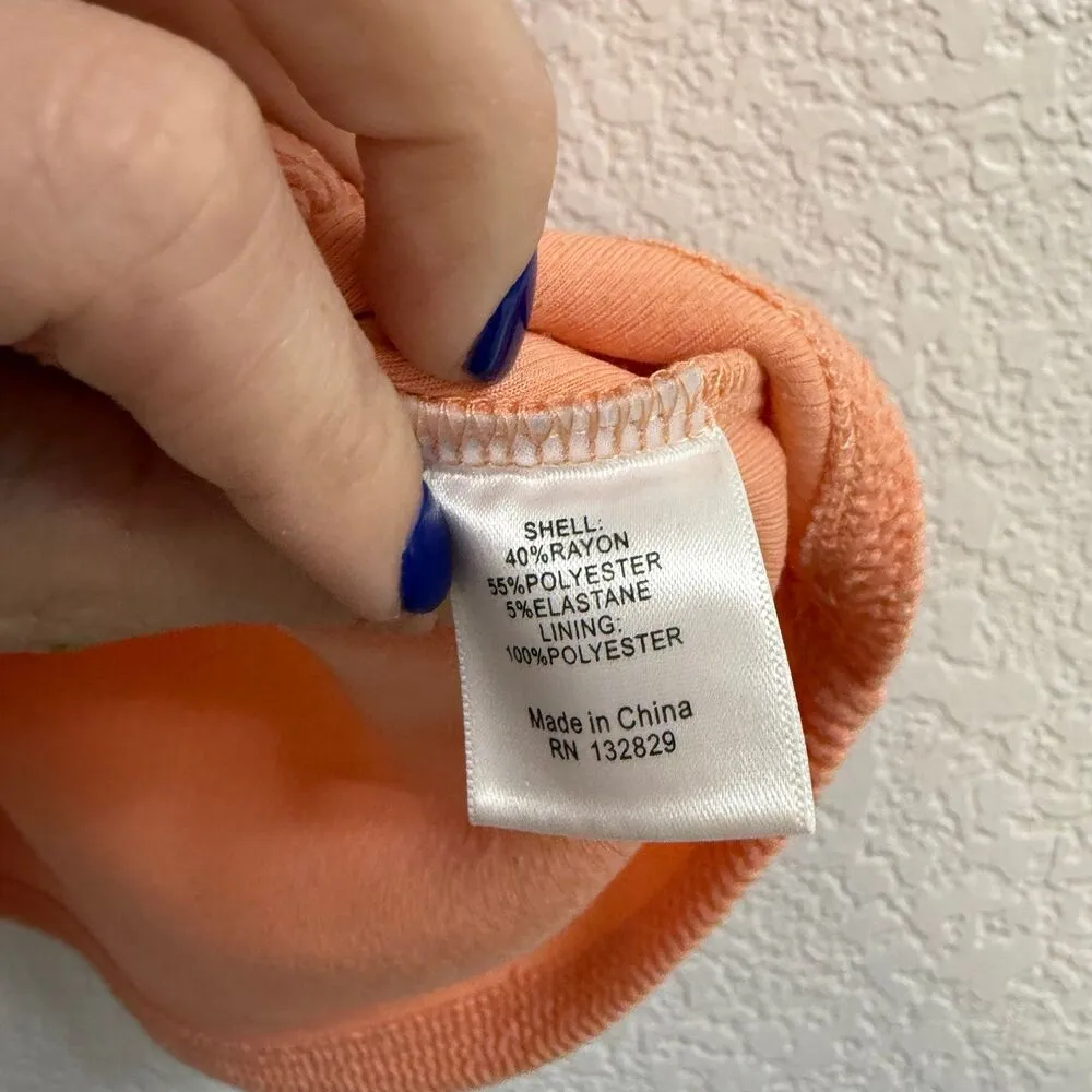 Lovers + Friends Kloss Mini Skirt Peach Size XS - Image 5