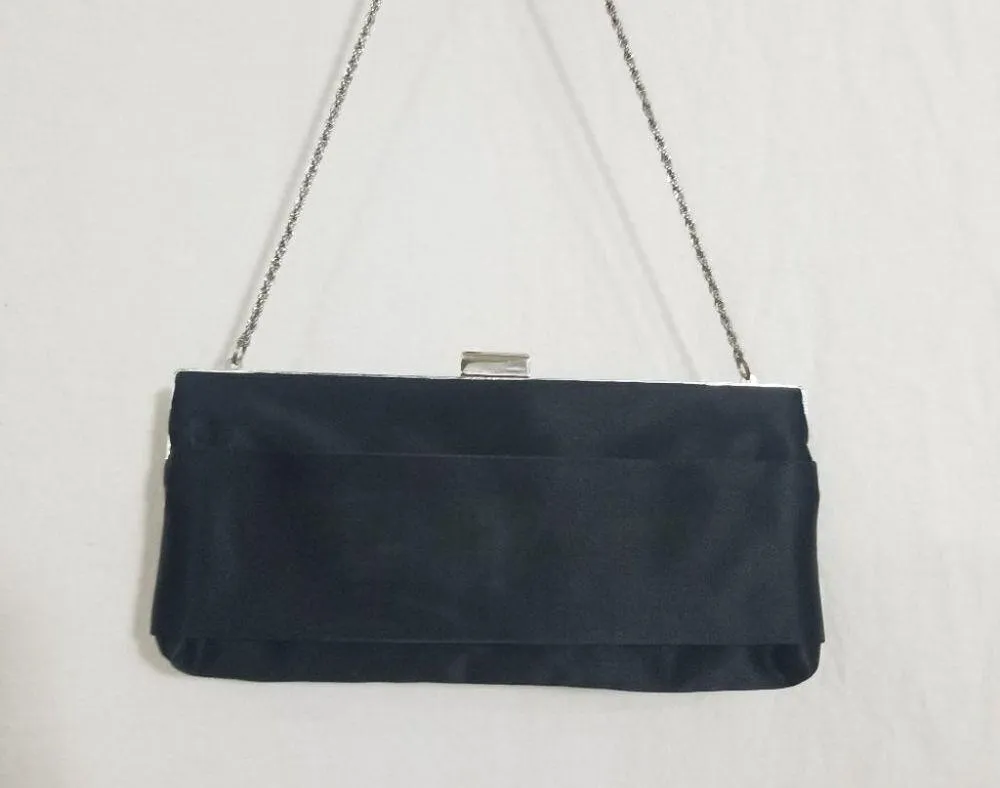 Franchi Evening clutch/shoulder bag Black - Image 5
