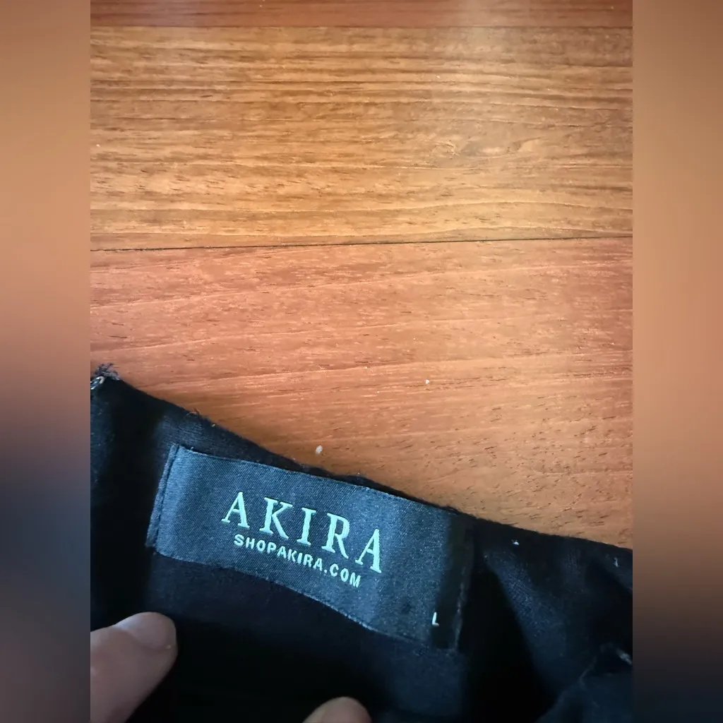 Akira Sequin Mini Skirt - Image 3