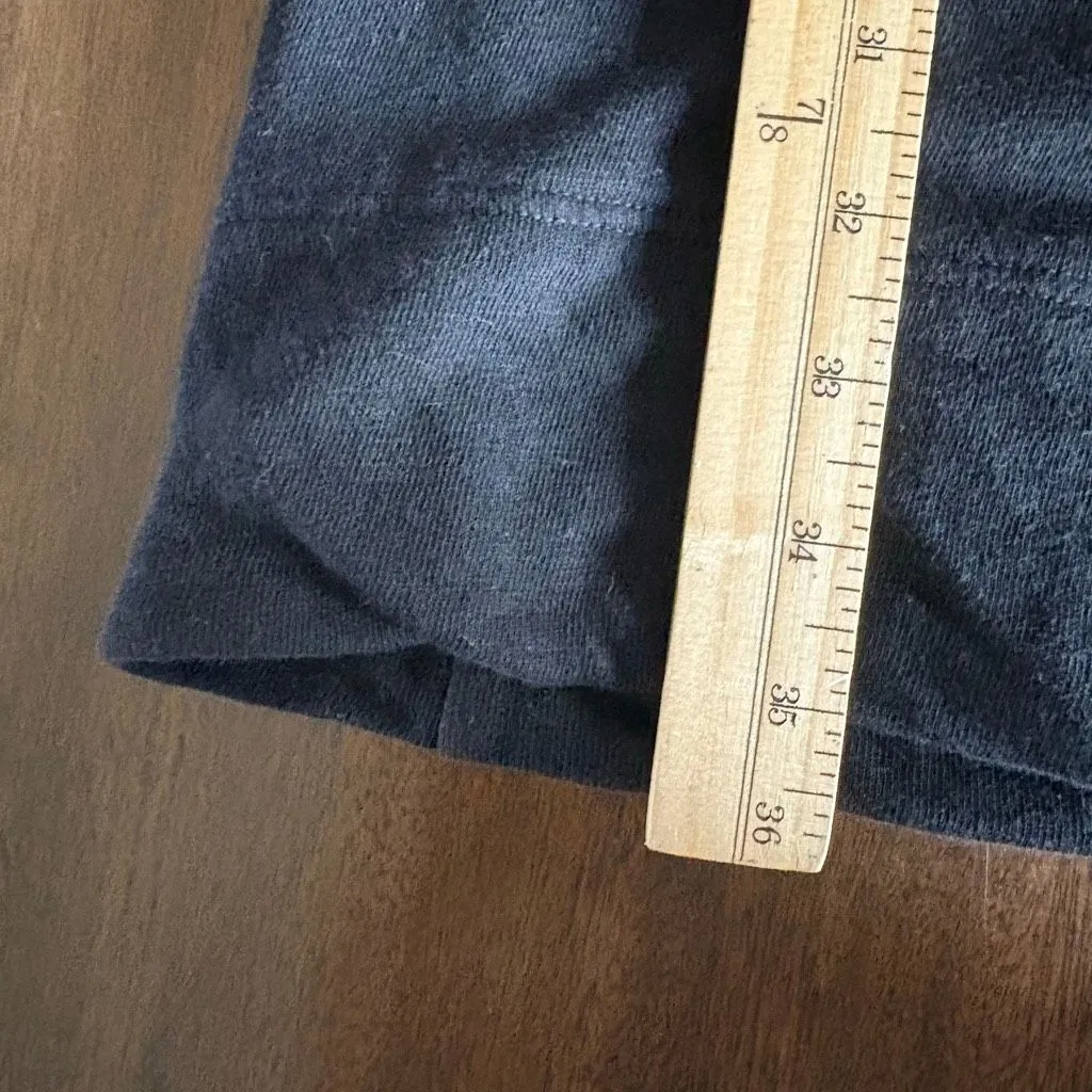 James Perse Black Sweatshirt Midi Dress size 2/M Capsule Wardrobe Minimalist - Image 9