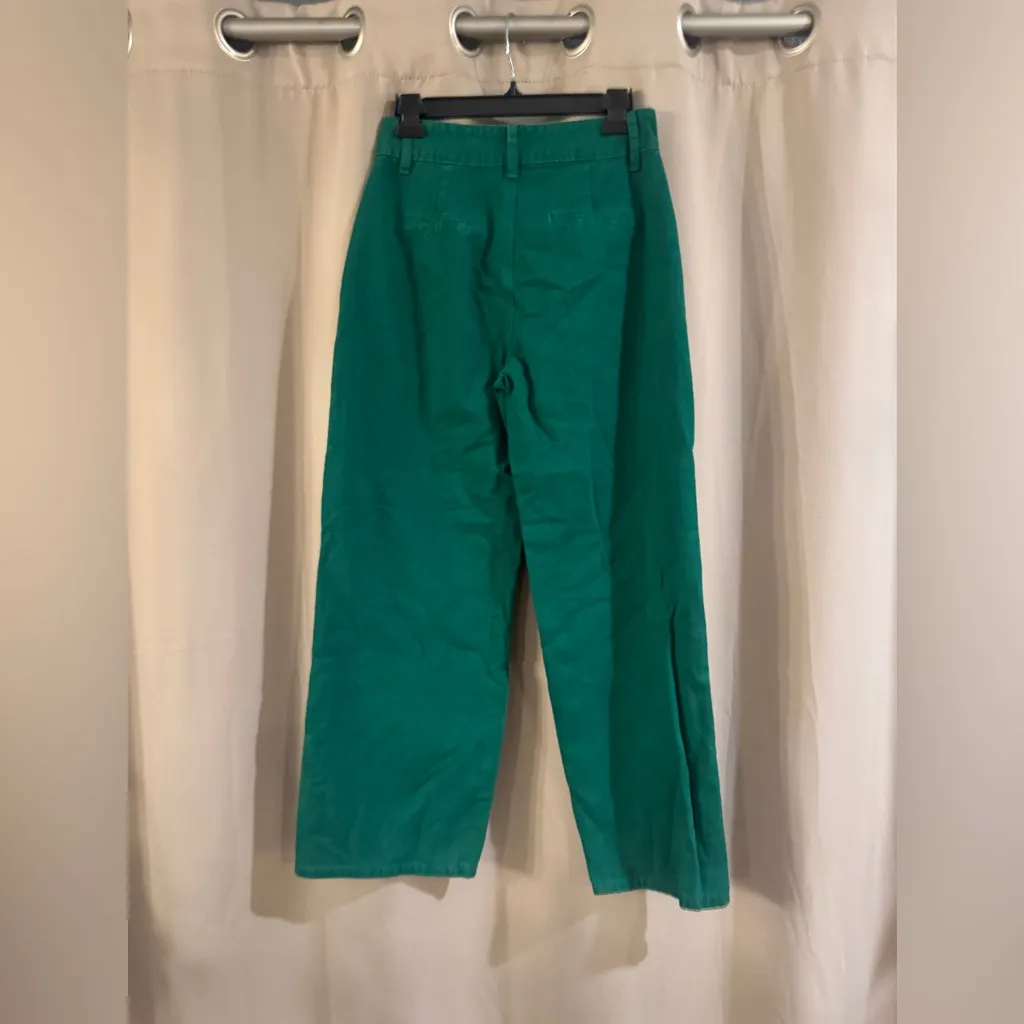 SHEIN Women’s  Emerald Wide Leg Pants - Image 2