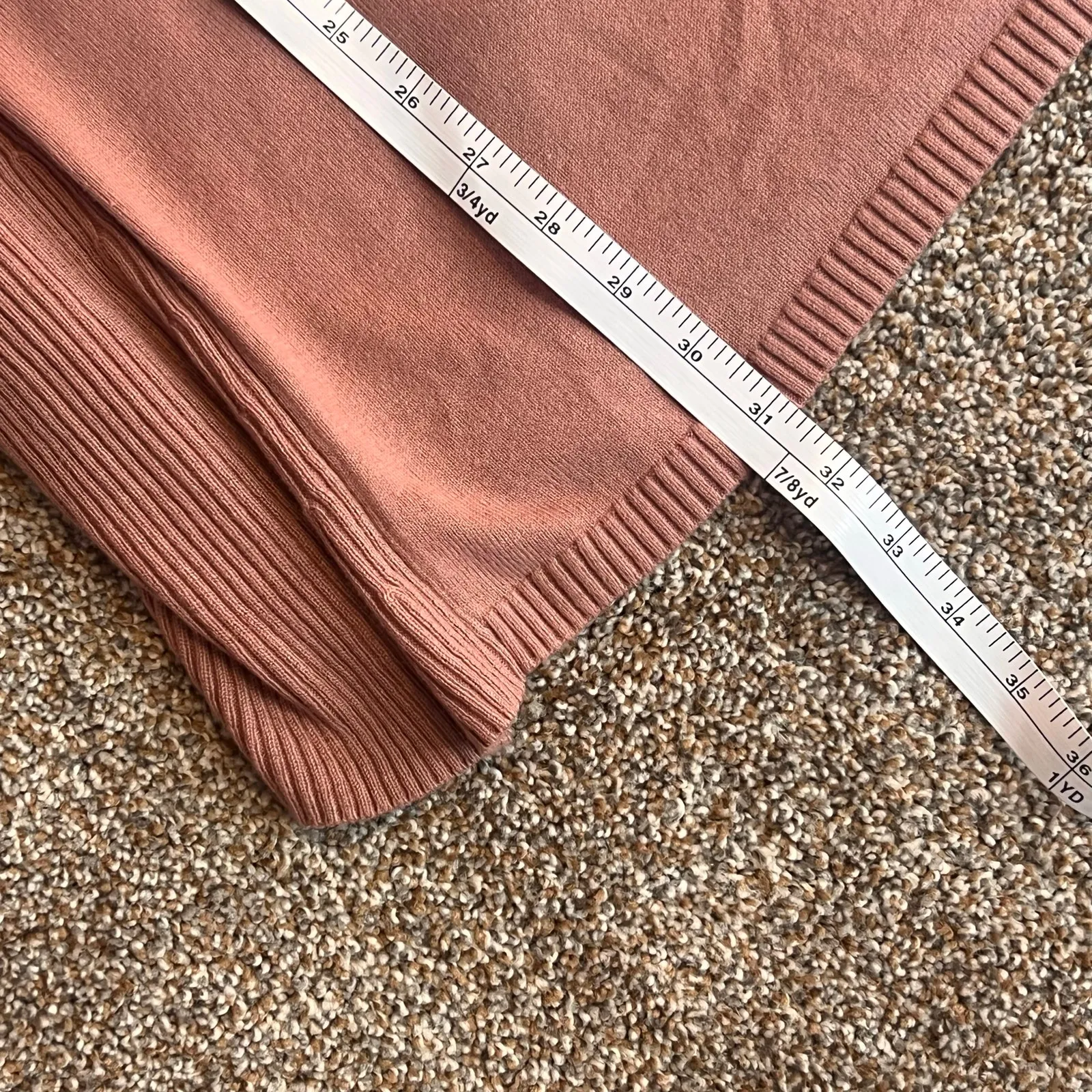 J Jill Rosewood Ribbed Side Sweater Women's Size Small - Image 5