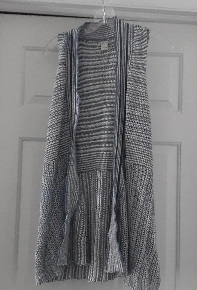 Ariat Sleeveless Open Front Duster Cardigan SIZE M - Image 2