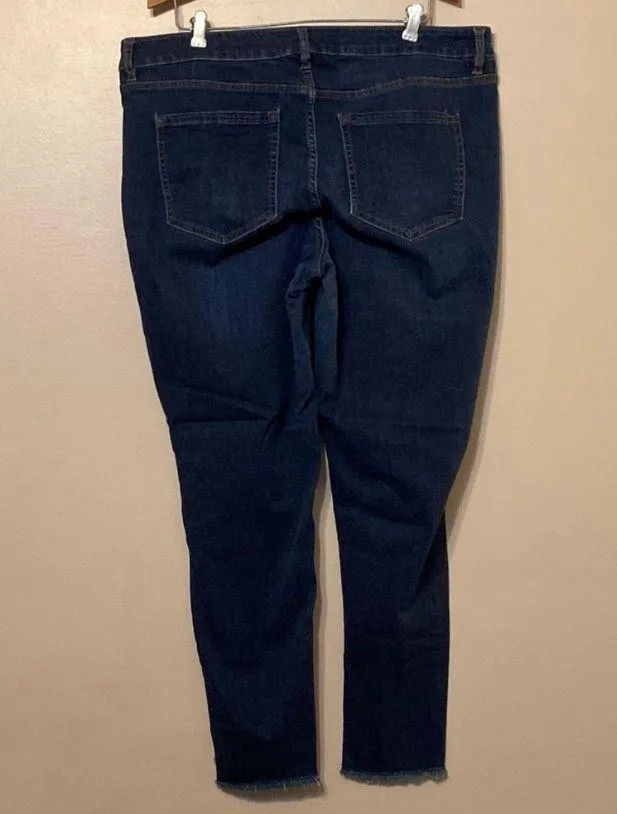 Lane Bryant Distressed Skinny Jeans, 18 - Image 2