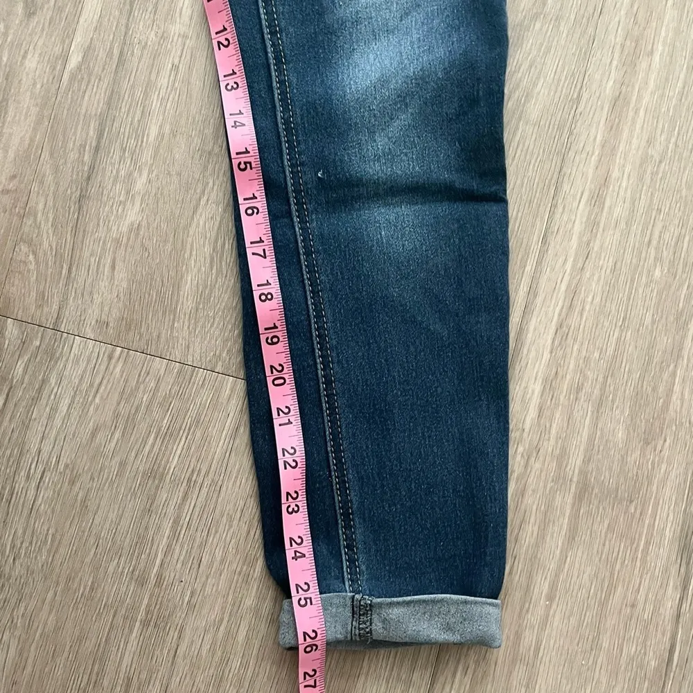 Paris Blues Roll Cuff Ankle Lift & Love Denim Jeans Size 7 - Image 6