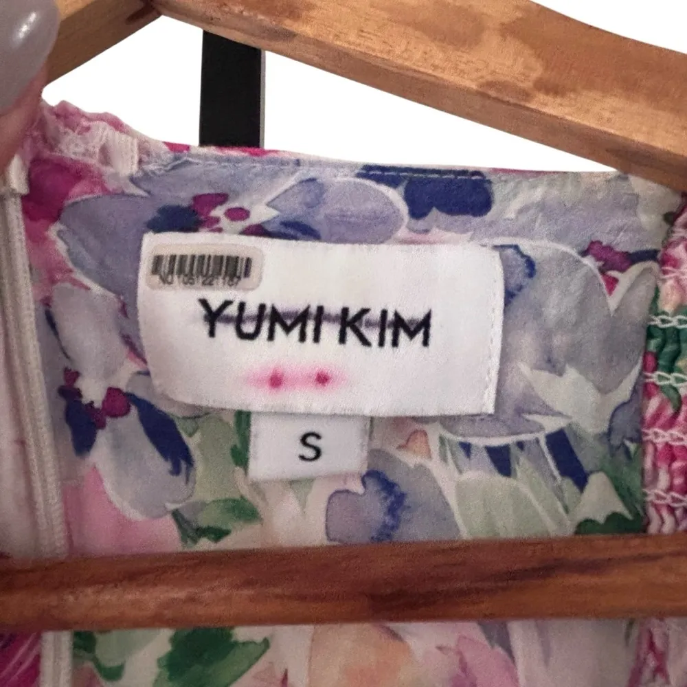 Yumi Kim Floral Maternity Ruthie Pink Blue Mini Dress Size XS Anthropologie - Image 8