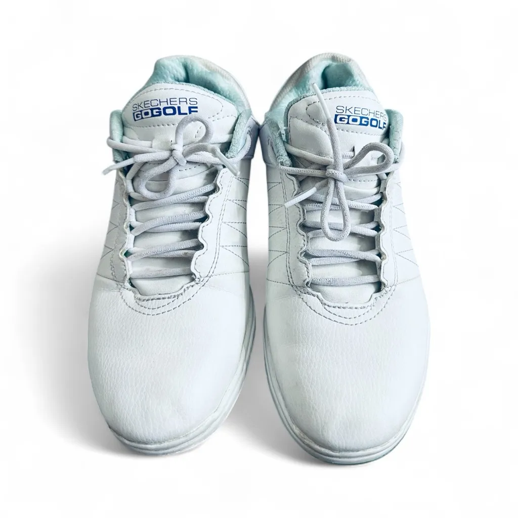 Skechers Women's GO GOLF Pivot Splash Golf Shoes White/Multi 7.5 - Image 2