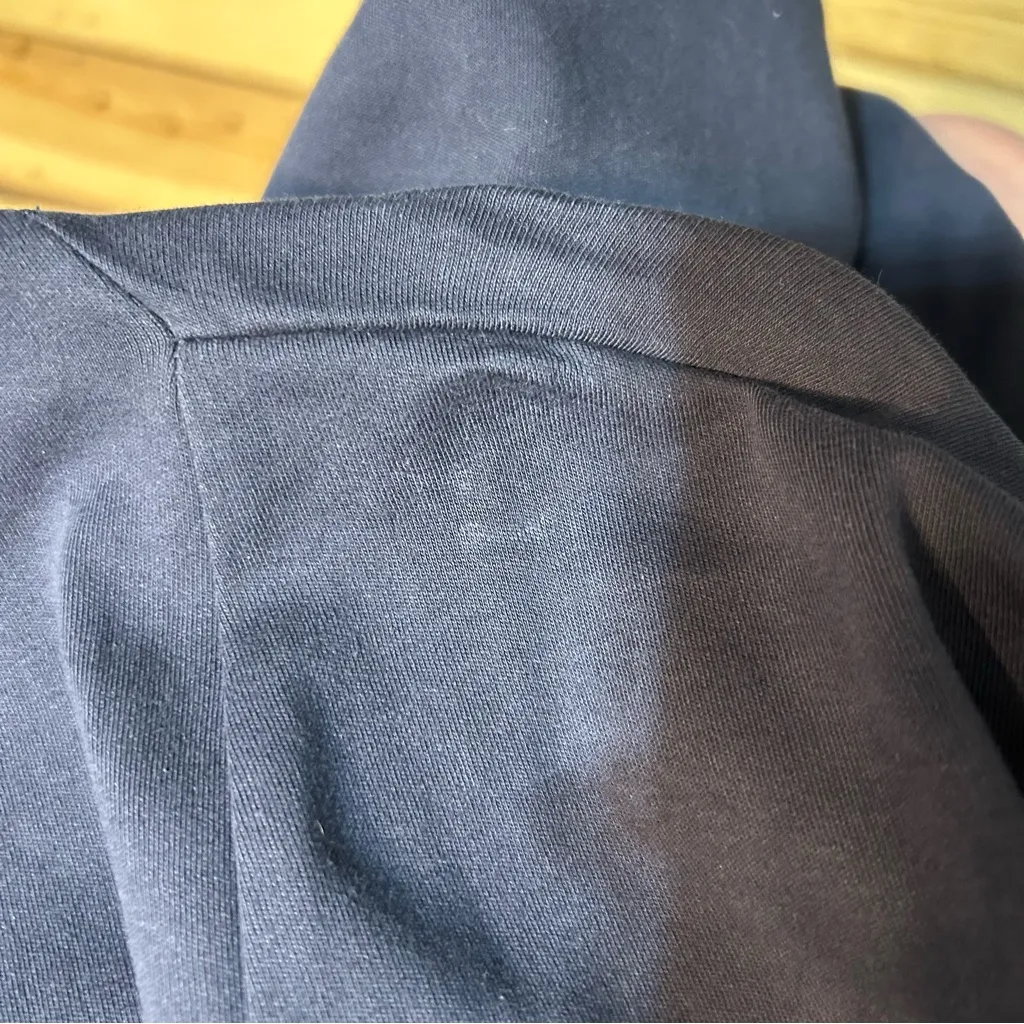 Pact Organic Cotton Oversized Airplane Cardigan Navy Size XS/Small Travel Casual - Image 10