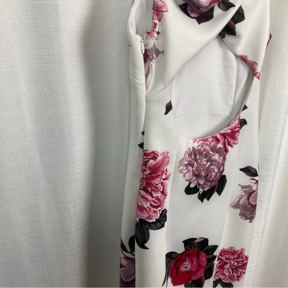 C/Meo Collective Ivory Floral Erase Me Scuba Knit Dress Sz.S NWT - Image 9