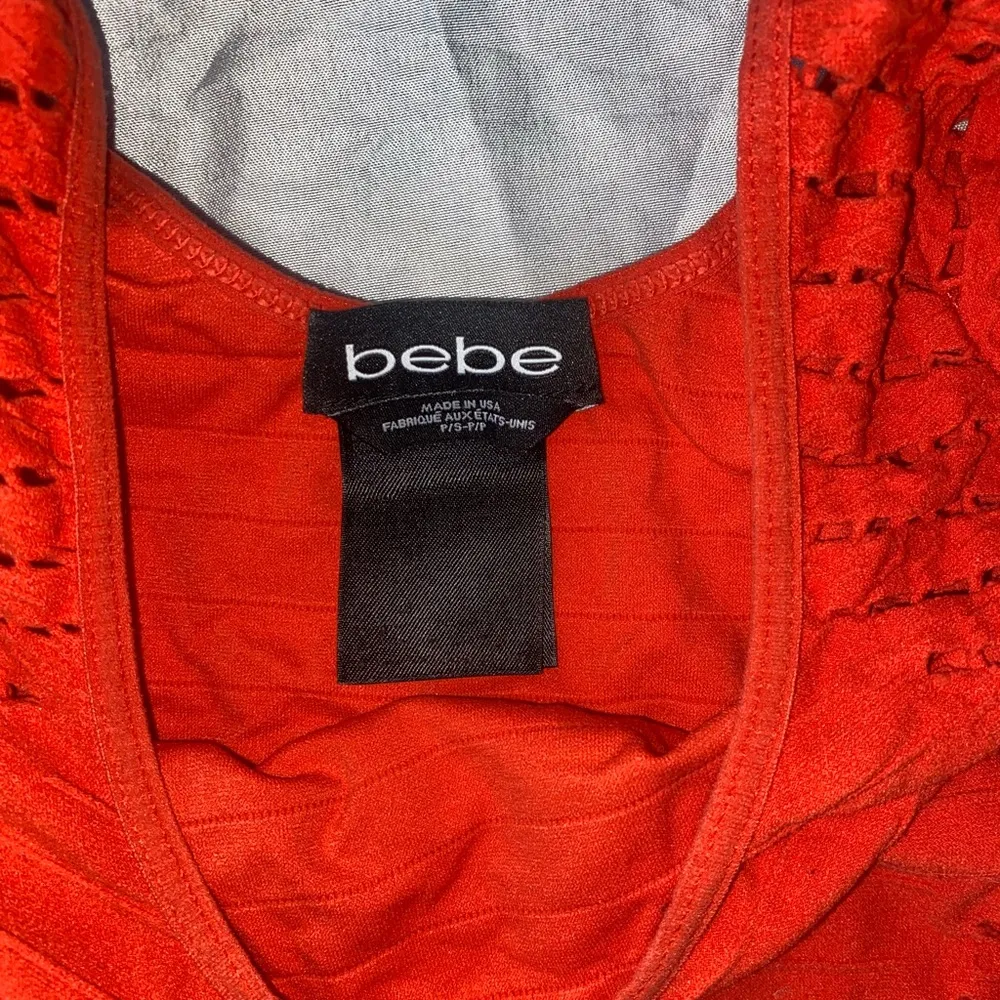 red y2k cut-out fitted top - Image 3