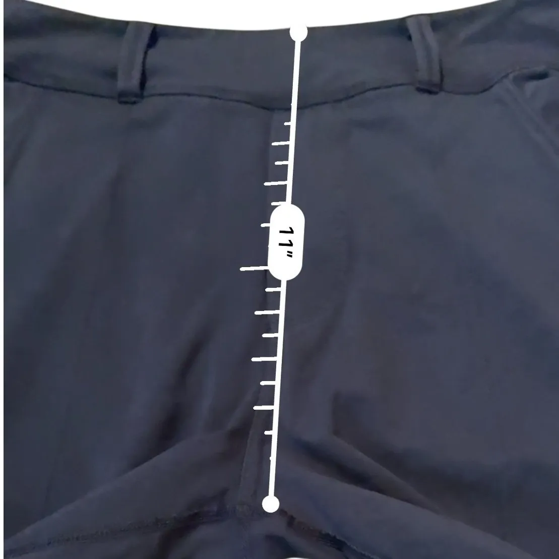 Frank & Eileen Murphy Cropped Trouser Pants Size Medium Black Stretch Slim Fit - Image 8