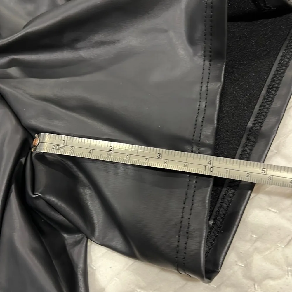 First Love Faux Leather Shorts - Image 6