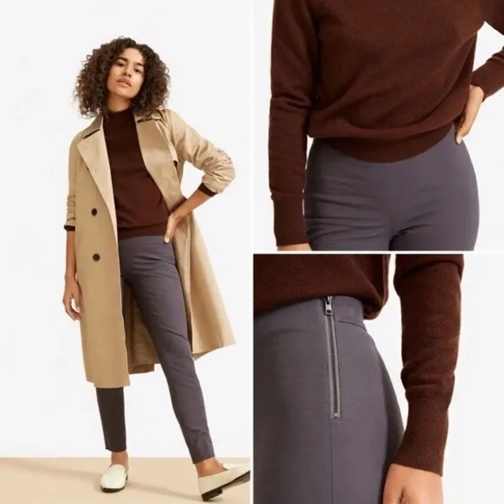 Everlane The Side-Zip Cotton Stretch Slim Ankle Work Pants NWOT - Image 3