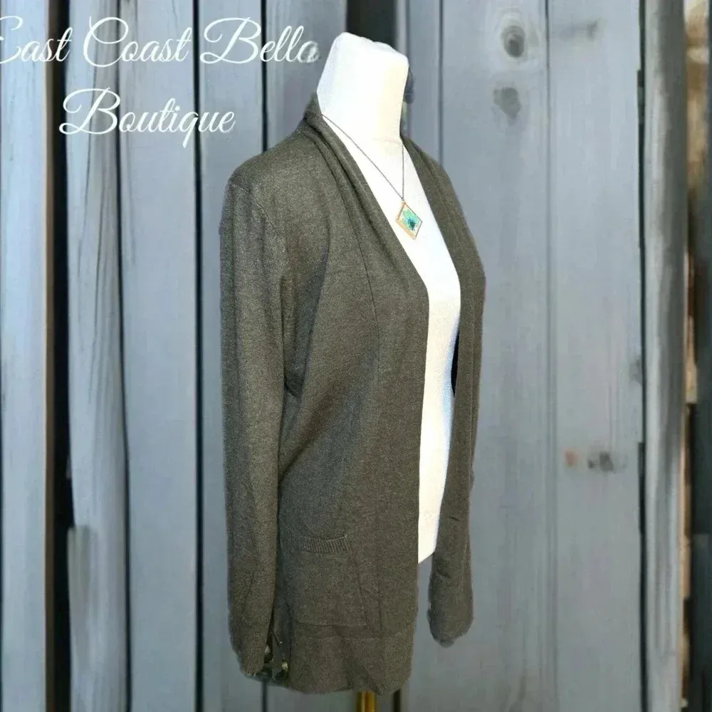 NWT  Stitch Fix Cardigan Autumn Olive Green Sweater Long Sleeve XS - Image 5