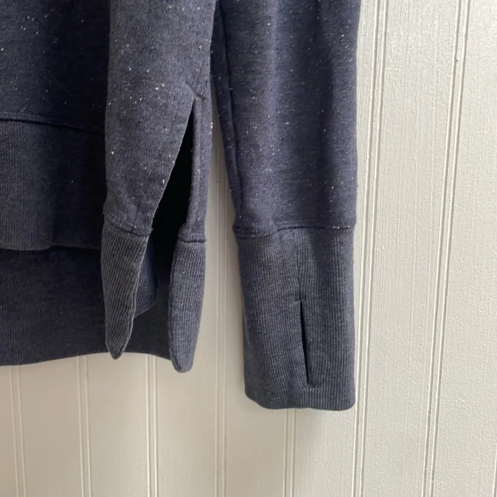 ATHLETA Balance Pullover Crewneck Sweatshirt in Navy Multi Nep Size L - Image 12