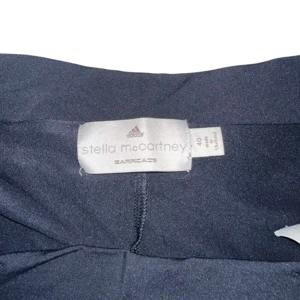 Adidas x Stella McCartney Navy and White Colorblock Tennis Skort 40 US M - Image 3