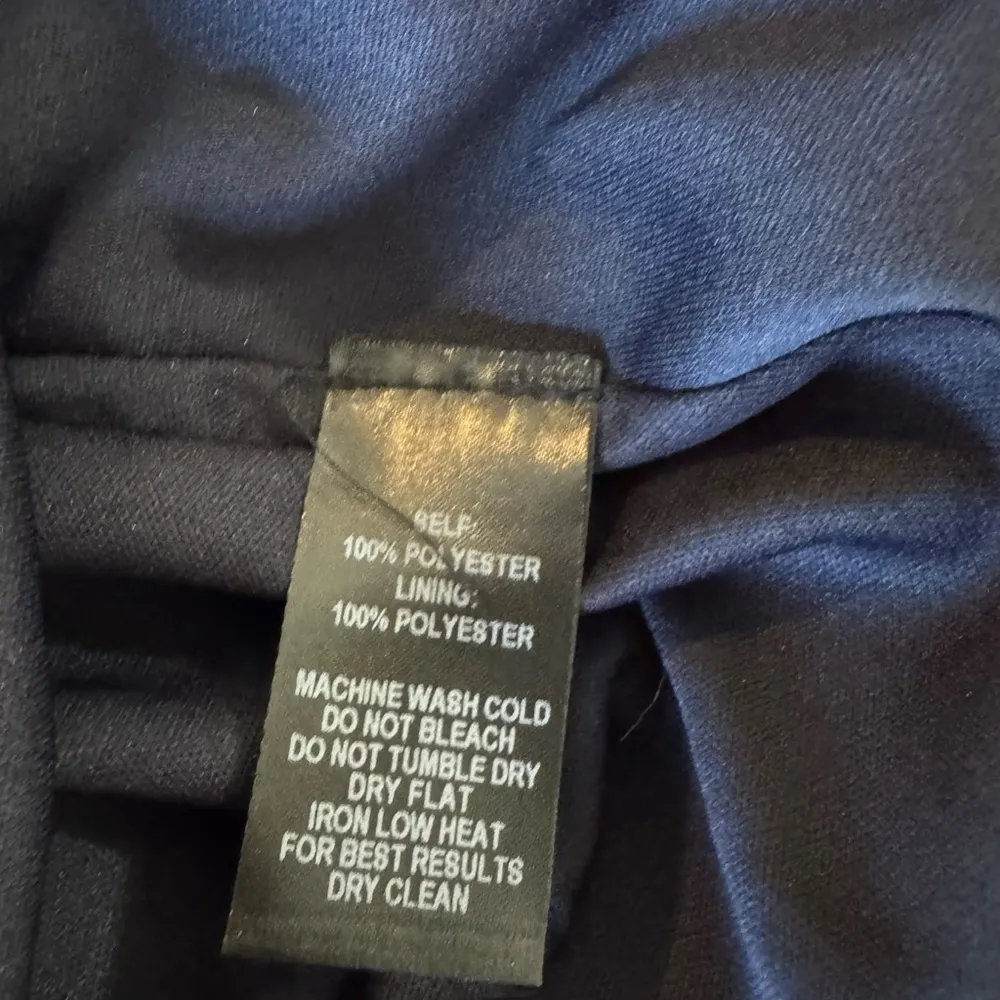 Lulus - NWT Garden Glory Midnight Blue Floral Print Pleated Midi Dress Sz L - Image 9