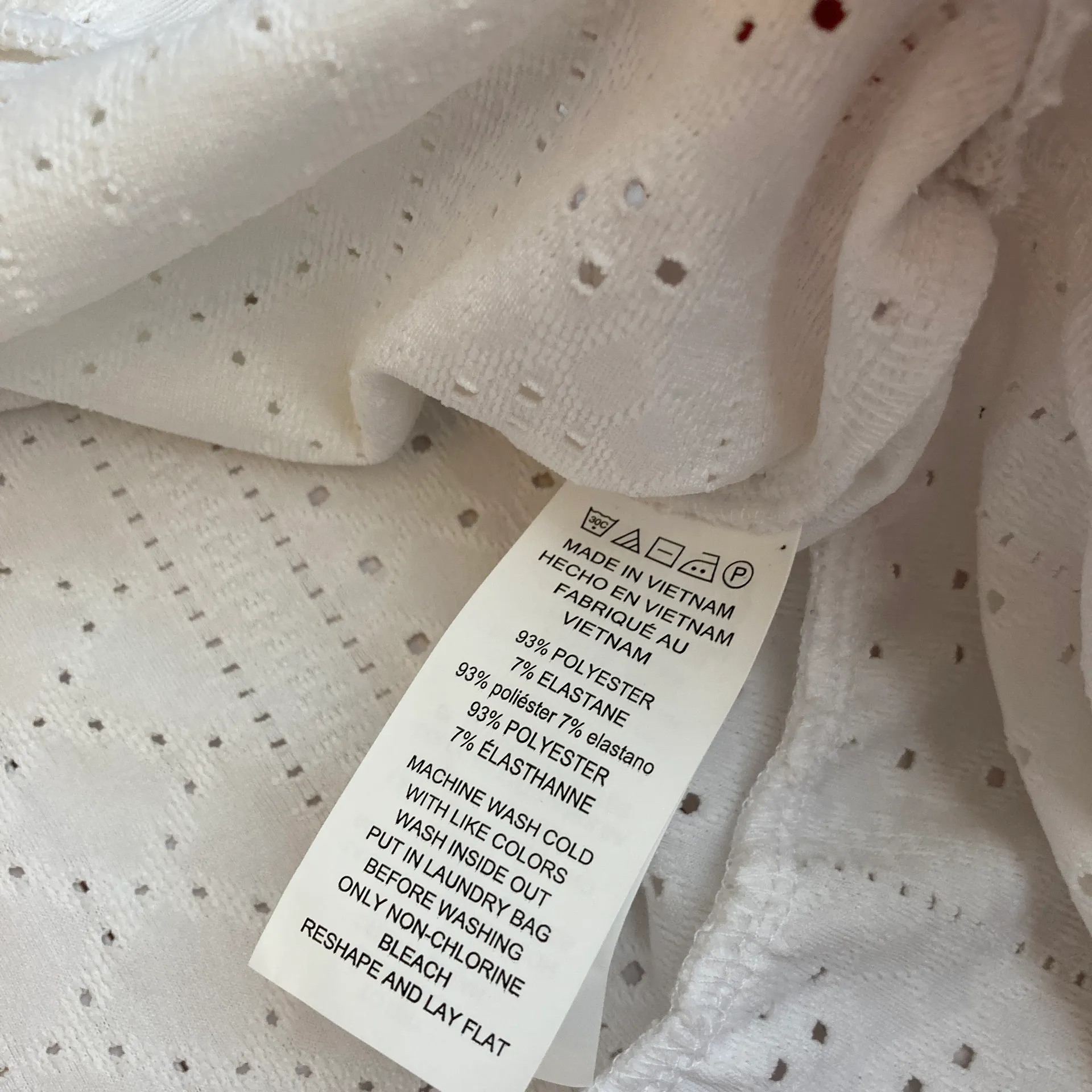 Michael Kors Eyelet Peplum Sz M NWT - Image 7