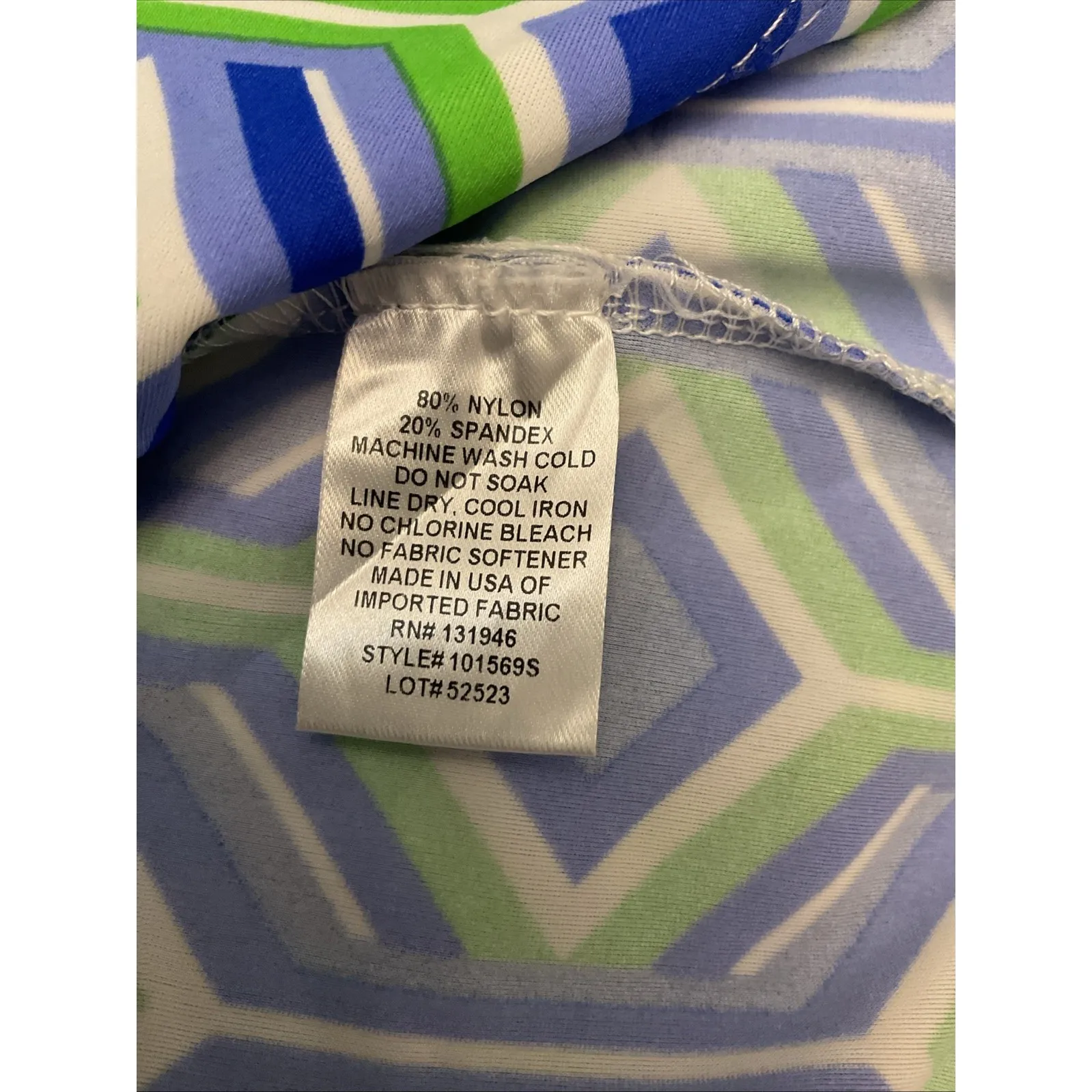 Jude‎ Connally Marlowe Trellis Cobalt Kelly Dress Collared 3/4 Sleeve Preppy XS - Image 7