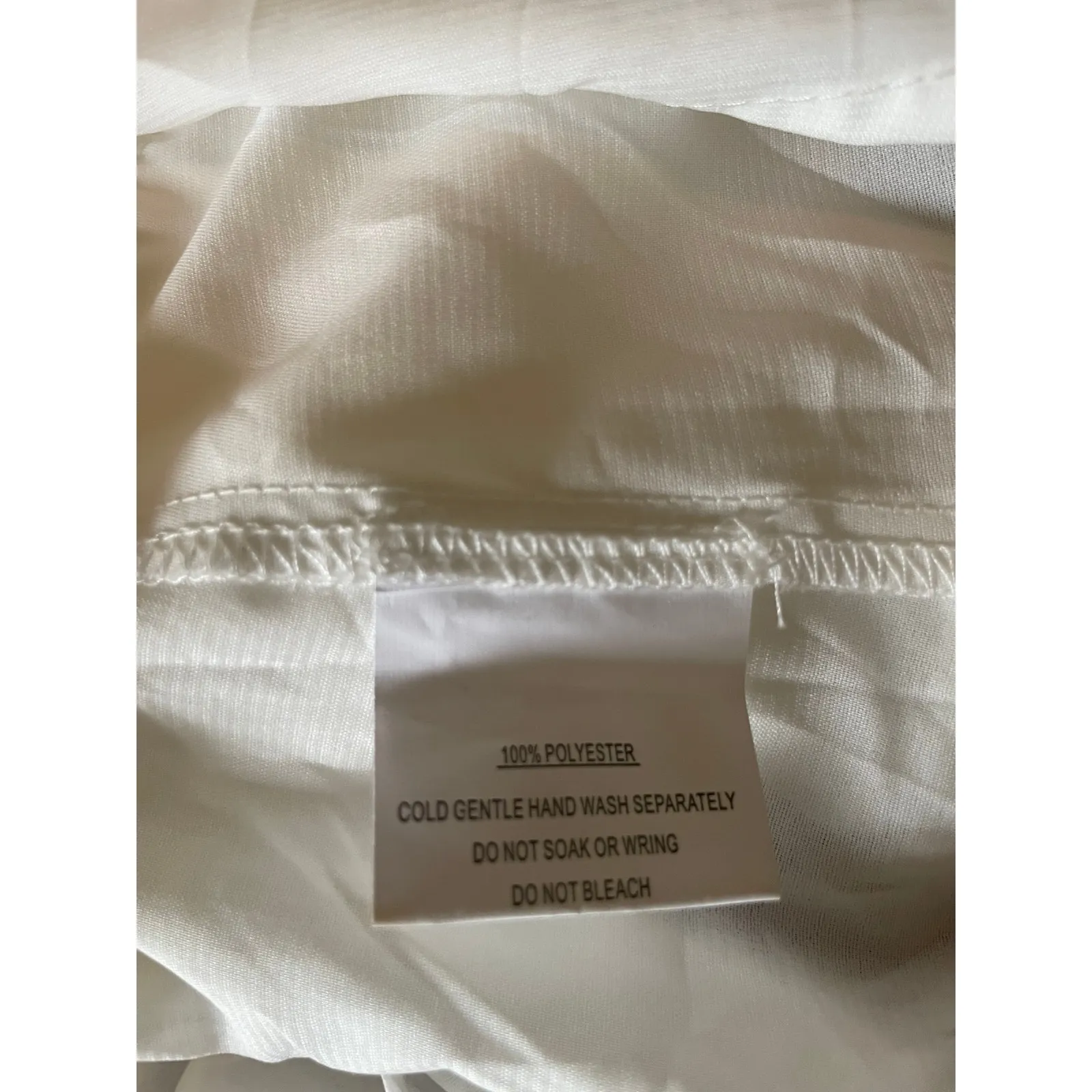 PRINCESS POLLY String of Stars Romper Size 8 White Babydoll Mini Tiered - Image 4