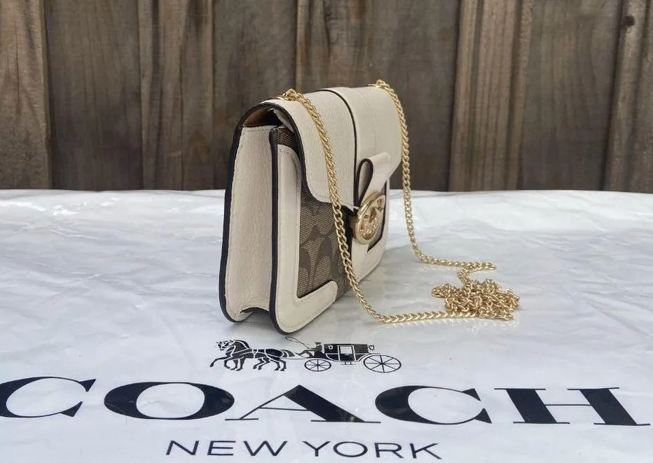 Coach Georgie Crossbody In Signature Canvas 7287 - Image 2