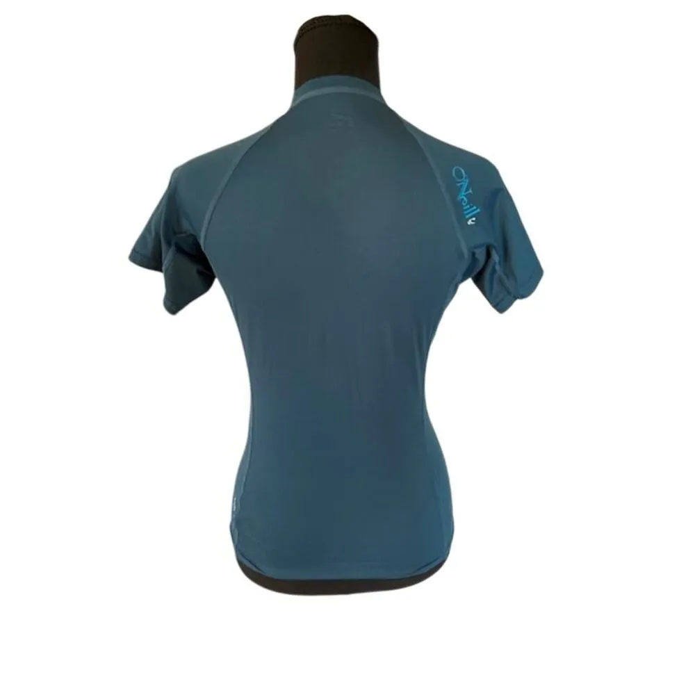 O’Neill Women’s Rash Guard Swim Shirt UV Block Tagged XL, Fits Like Small/Medium - Image 4