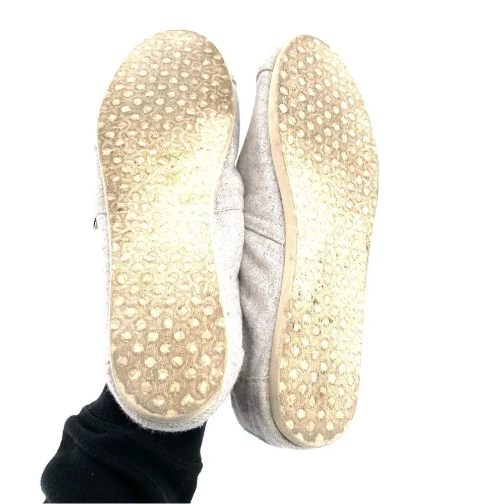 TOMS Classic Alpargata Slip On Flat Faux Fur - Image 4