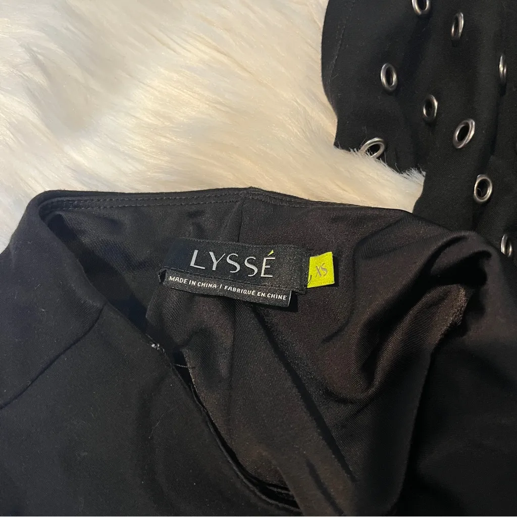 Lysse Black studded leggings - Image 2