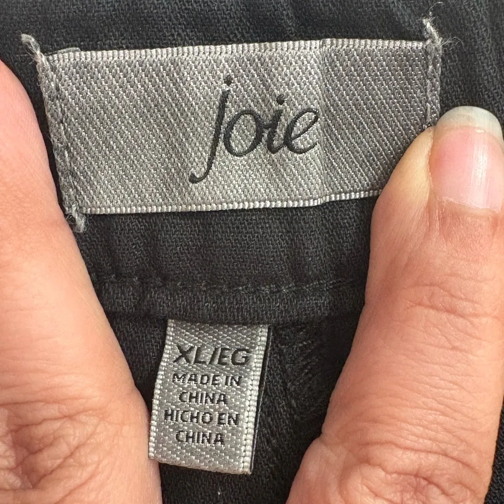 Joie High Waist Black Women's Shorts Size XL - Image 5