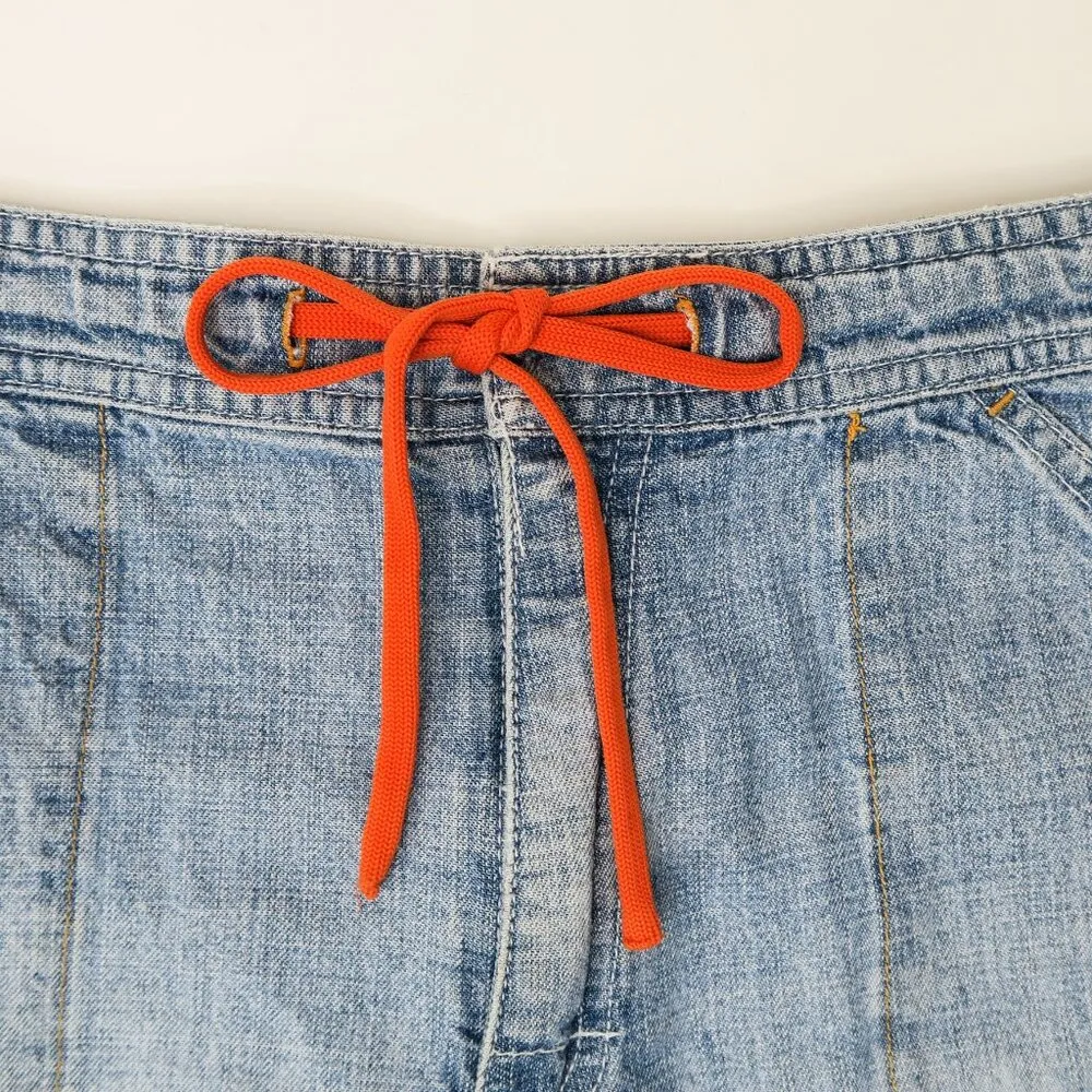 Vintage 90s GAP Jeans Denim Cargo Shorts - Image 3