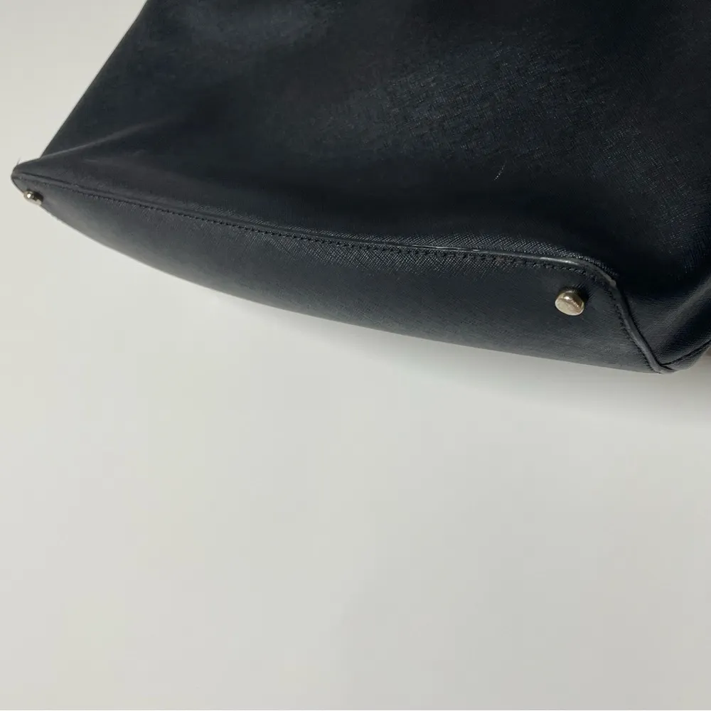 Kate Spade Laurel Way Jaymes Black Saffiano Leather Tote - Image 8