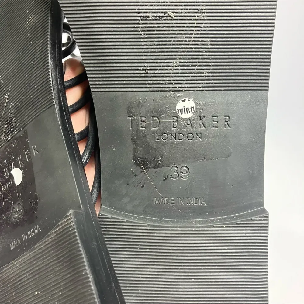 Ted Baker Teppo slide sandals snake‎ skin size 39 - Image 7