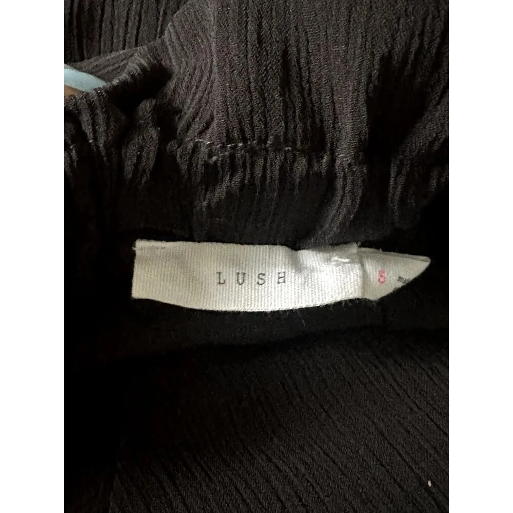 Lush Black Shorts Size Small - Image 3