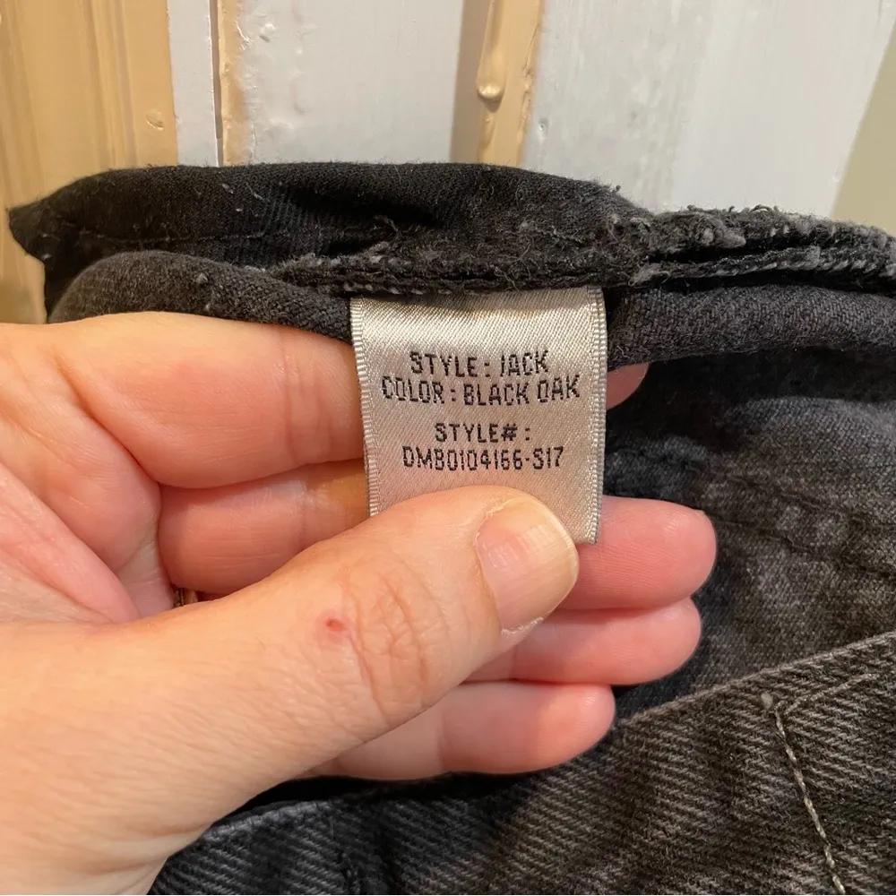 Lovers + Friends Jack High Rise Denim Shorts Distressed Black Size 29 - Image 8