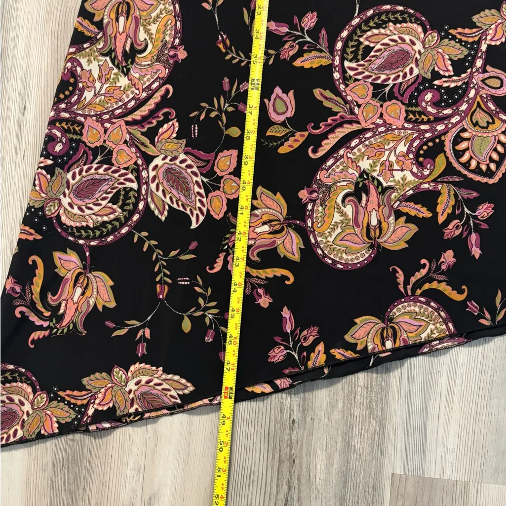 Mlle Gabrielle Black and Pink Asymmetrical Dress - Image 6